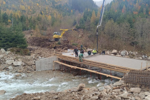 výstavba lesnej cesty Nižné Šúlkovo 2025