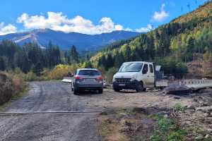 výstavba lesnej cesty Nižné Šúlkovo 2025